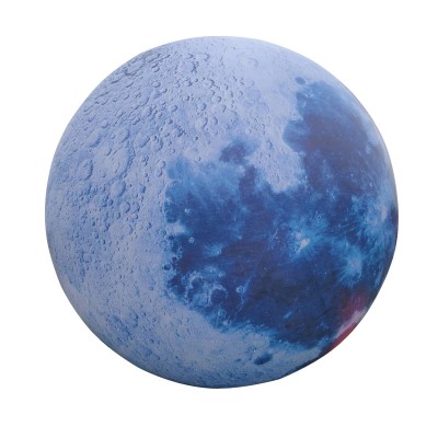 OEM custom PVC inflatable moon Advertising inkjet ball Mid-autumn festival glowing moon