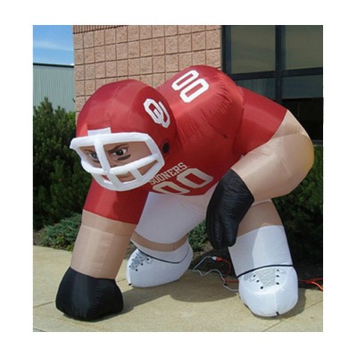 Custom Inflatable Football Player Model for Sports Event