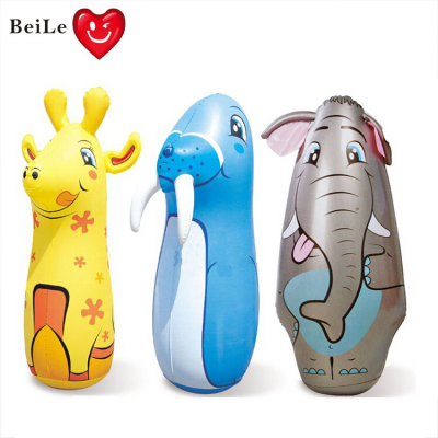 Kids toys inflatable cartoon funny model  tumbler