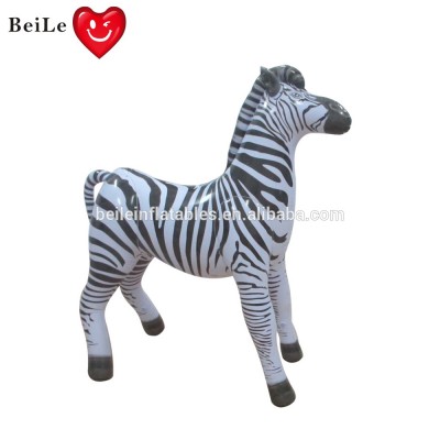 2018 christmas Inflatable horse toy cartoon zebra