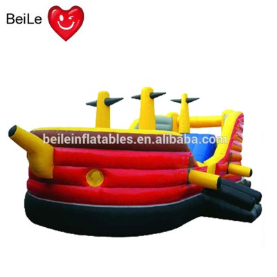 Indoor or Outdoor Cheap PVC Inflatable Boat Bouncers and boat shape inflatable baby bouncer For Festival Sale