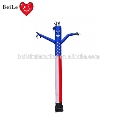 American flag inflatable sky air dancer for advertising