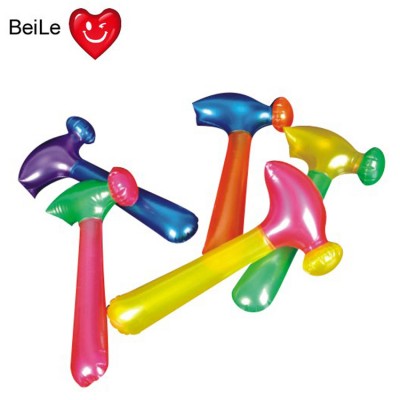 Hot sale children pvc inflatable toy hammer commercial pvc inflatable toy hammers