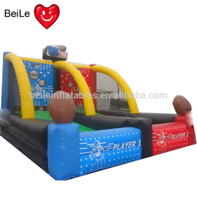 Inflatable basketball shooting game machine