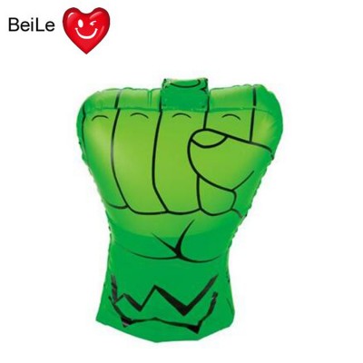 Inflatable green fists for advertising and inflatable hit promotional