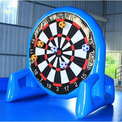 Hot sale PVC inflatable football dart target